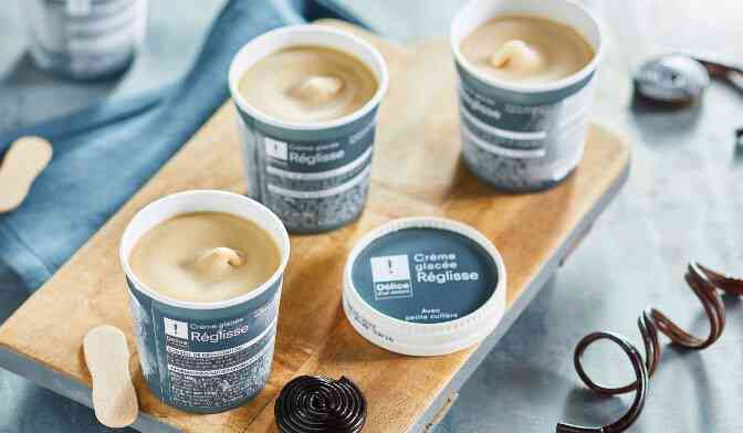 1 POT GLACE REGLISSE